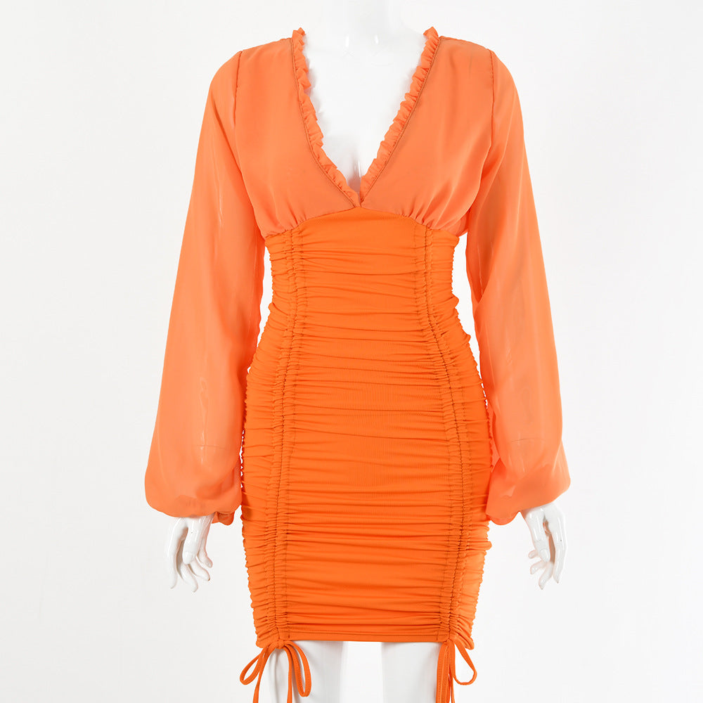 2019 Deep V Sexy Bodycon Dress for Night Out