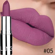 Matte Waterproof Velvet Lipstick - 8 Colors Available
