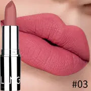 Matte Waterproof Velvet Lipstick - 8 Colors Available