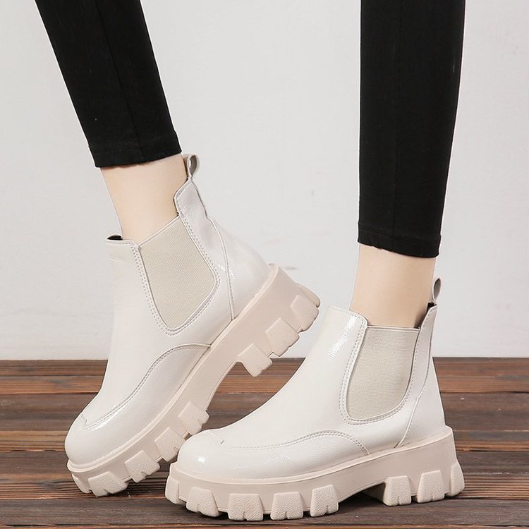 Women's Thick-Soled British Style Martin Boots
