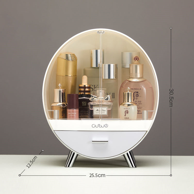 Lipstick Organizer and Makeup Storage Box for Desktop