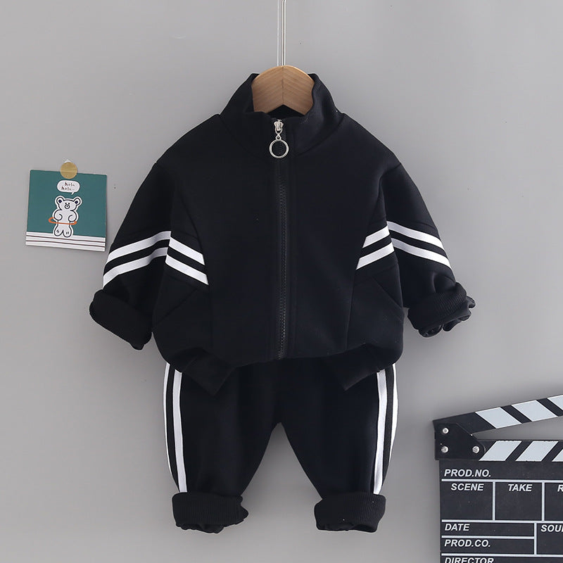 Stylish Boys' Sports Two-Piece Outfit for Spring/Fall