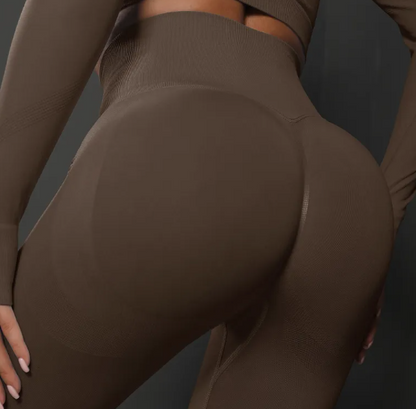 High Waist Seamless Yoga Pants - Modernrush.us