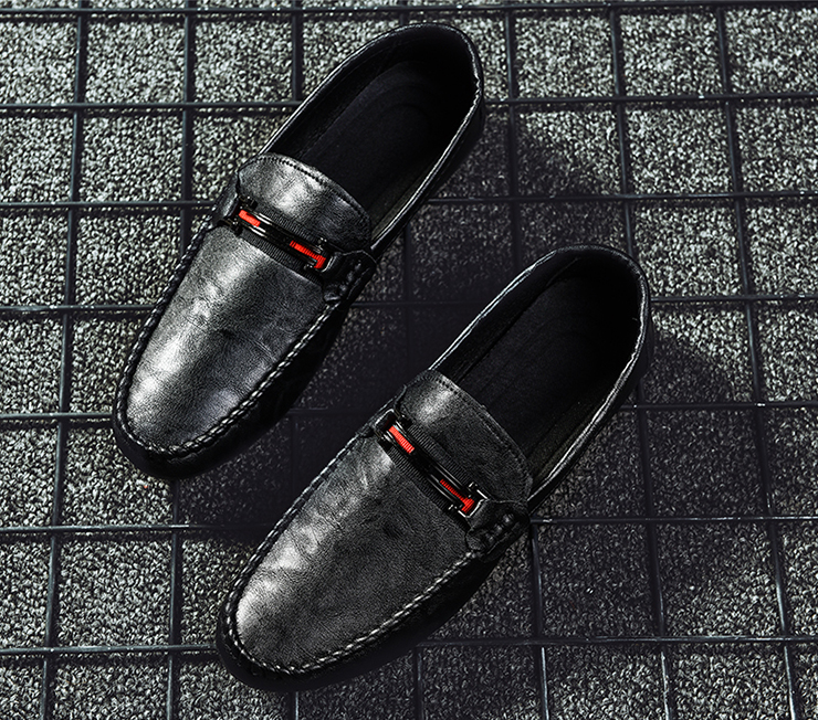 Men's Slip-On Casual Shoes - Korean Style Trendy Footwear
