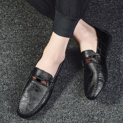 Men's Slip-On Casual Shoes - Korean Style Trendy Footwear - Modernrush.us
