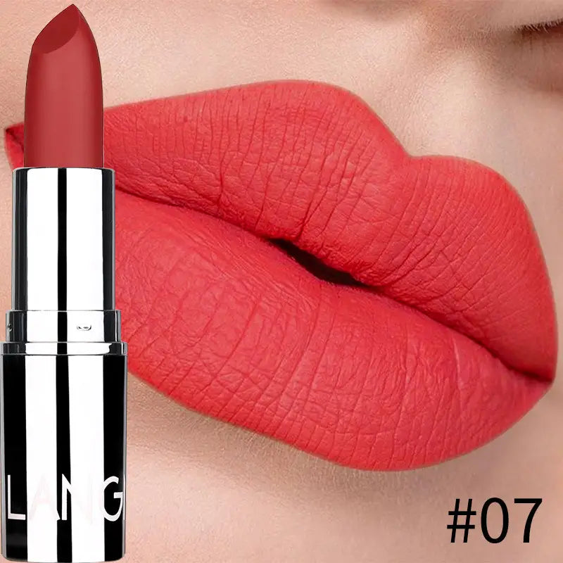 Matte Waterproof Velvet Lipstick - 8 Colors Available