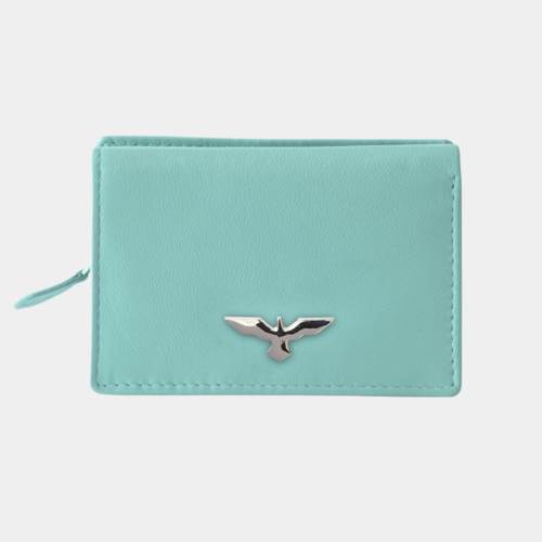 rtera Compacta de Cuero para Mujer – Modelo Jasmine – IULIUS