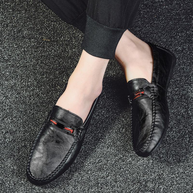 Men's Slip-On Casual Shoes - Korean Style Trendy Footwear
