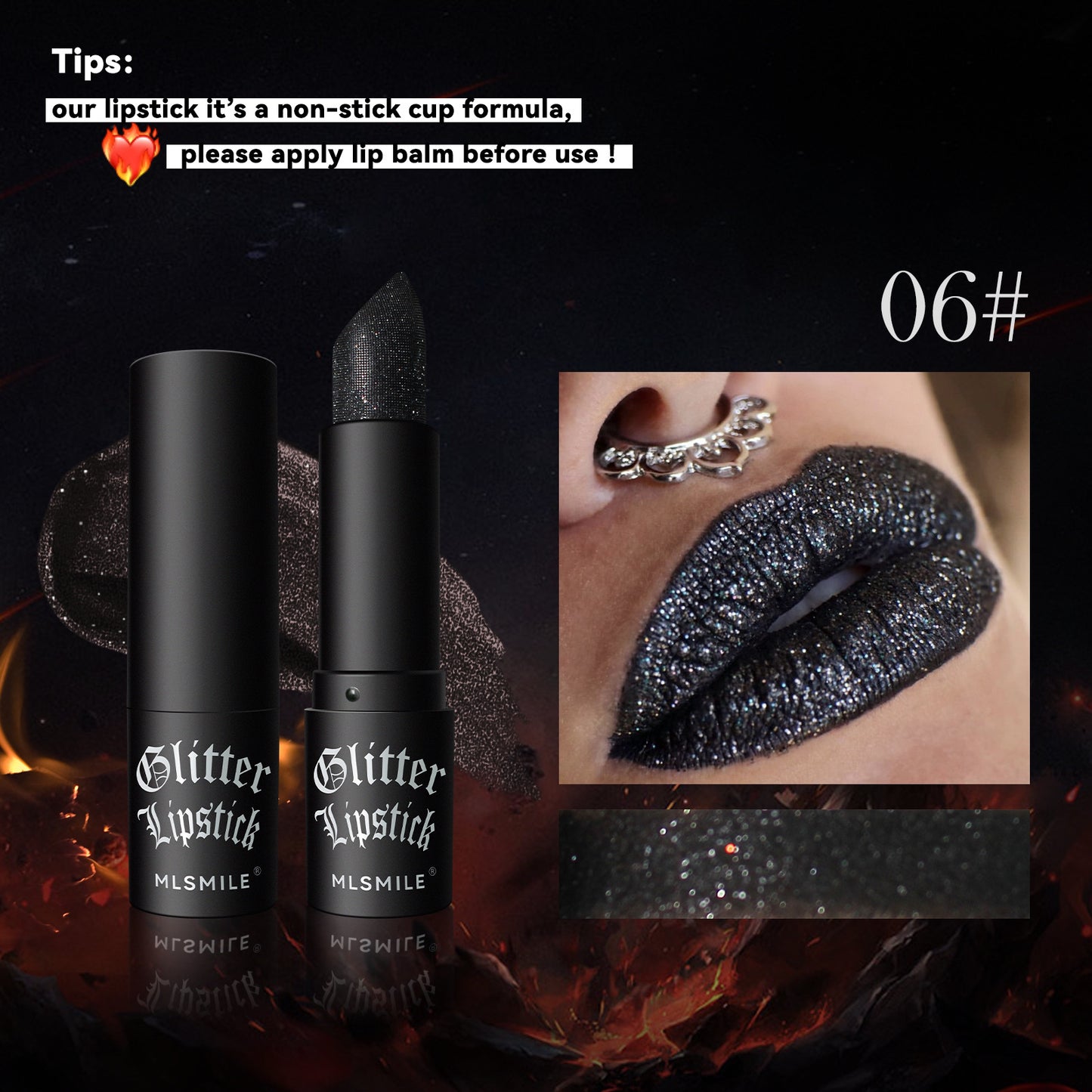 Matte Velvet Lipstick for Halloween - Long-lasting & Hydrating