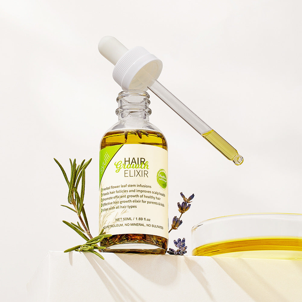 Herbal Hair Growth Oil with Rosemary Repair Essence