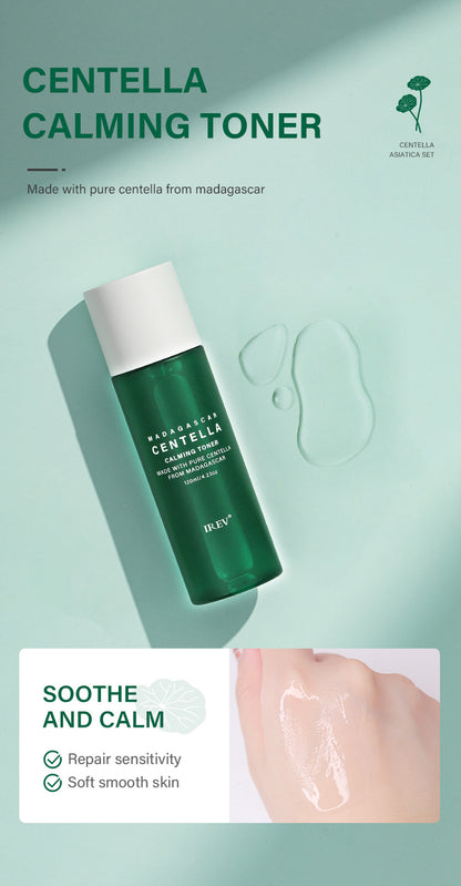 Private Label Skin Repair Centella Skin Care Kit Soothes Acne Face Care Centella Asiatica Extract Natural Facial Skin Care Set - Modernrush.us
