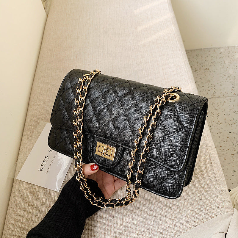 Chic Women's Bag 2020 Fashion Quilted Chain Crossbody