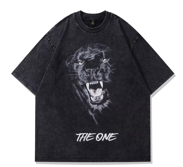 Summer 2024 Vintage Wash Cotton T-Shirt for Couples