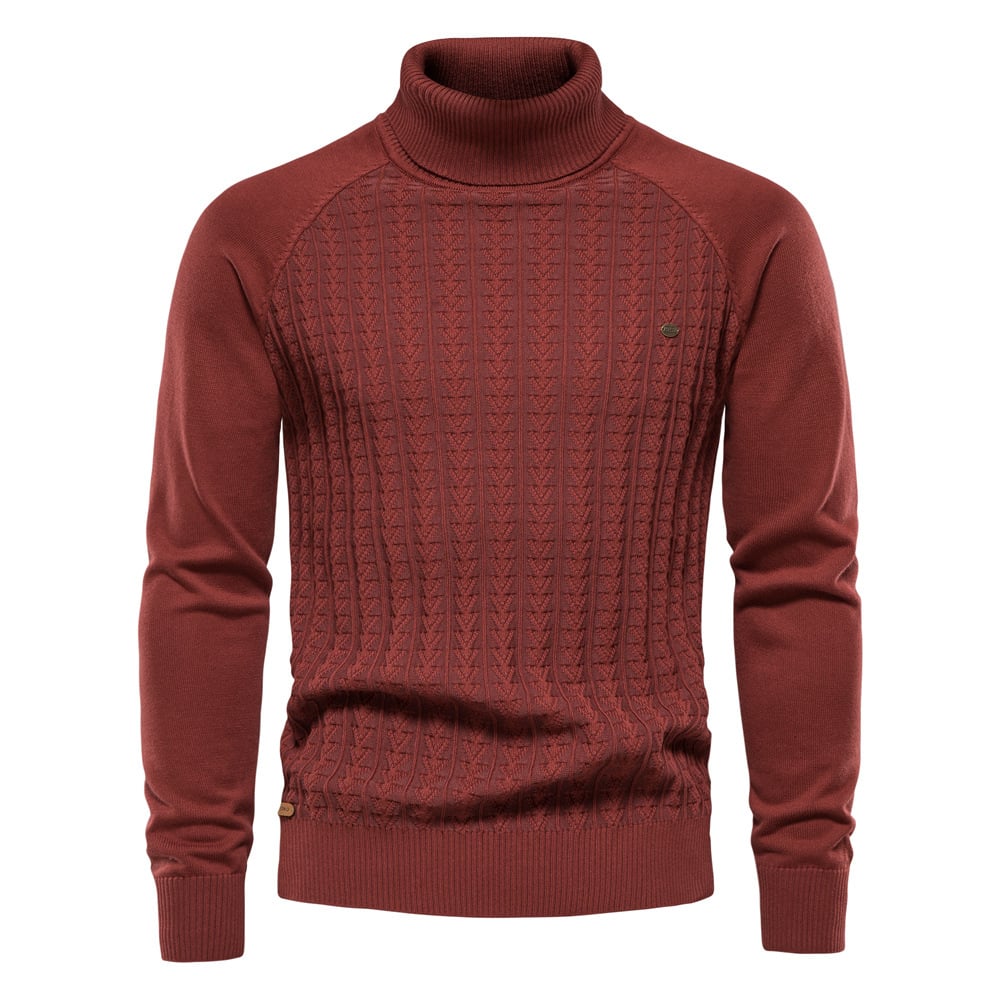 Men's Knitwear Business Casual Solid Color Sweater
