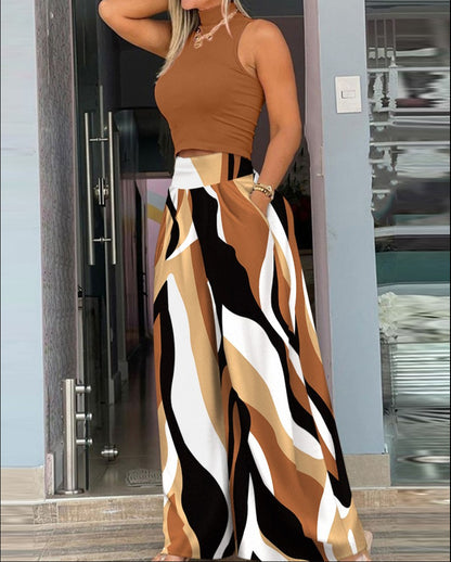 Autumn Fashion Women's Two-Piece Outfit Set