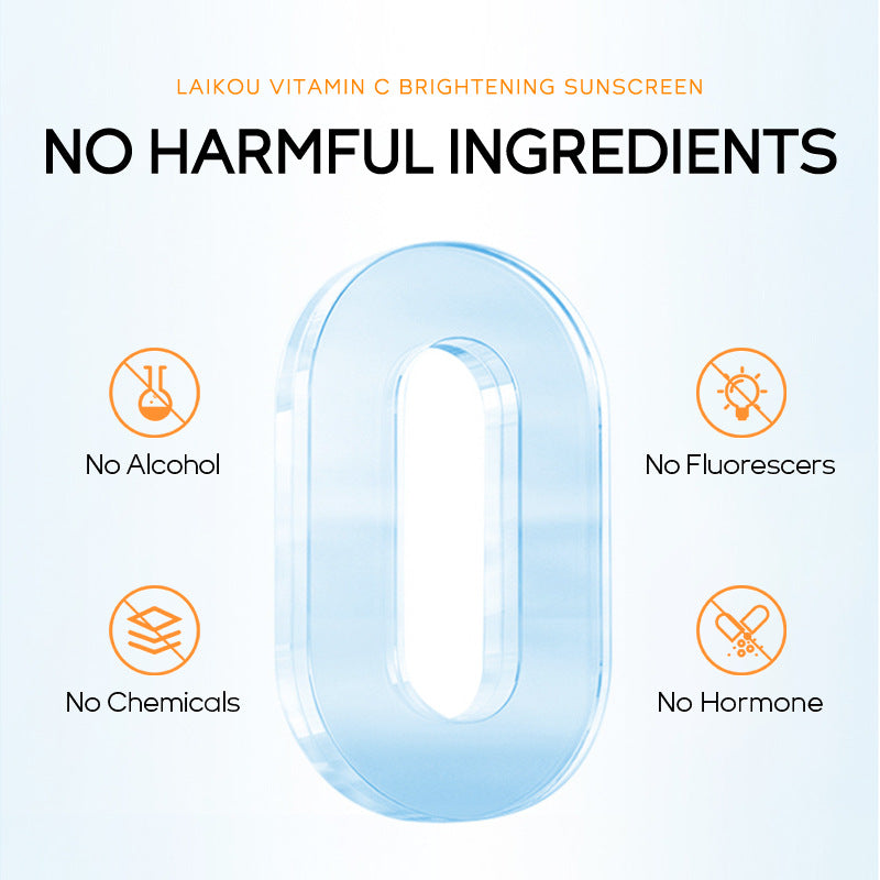 Oil-Free Sunscreen Whitening Cream SPF 50+ Moisturizer