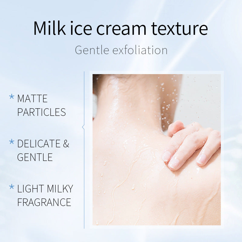 FENYI Milk Exfoliating Scrub 100g for Body Cleansing