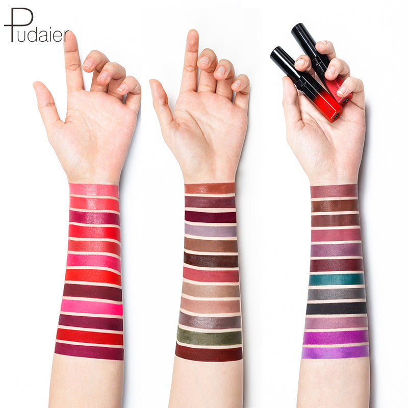 Pudaier 36 Color Matte Lip Gloss Liquid Lipstick (1pc)