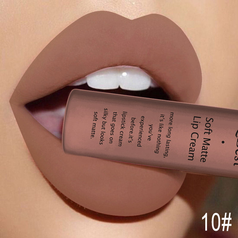 Matte Non-Stick Liquid Lipstick - Long Lasting Gloss