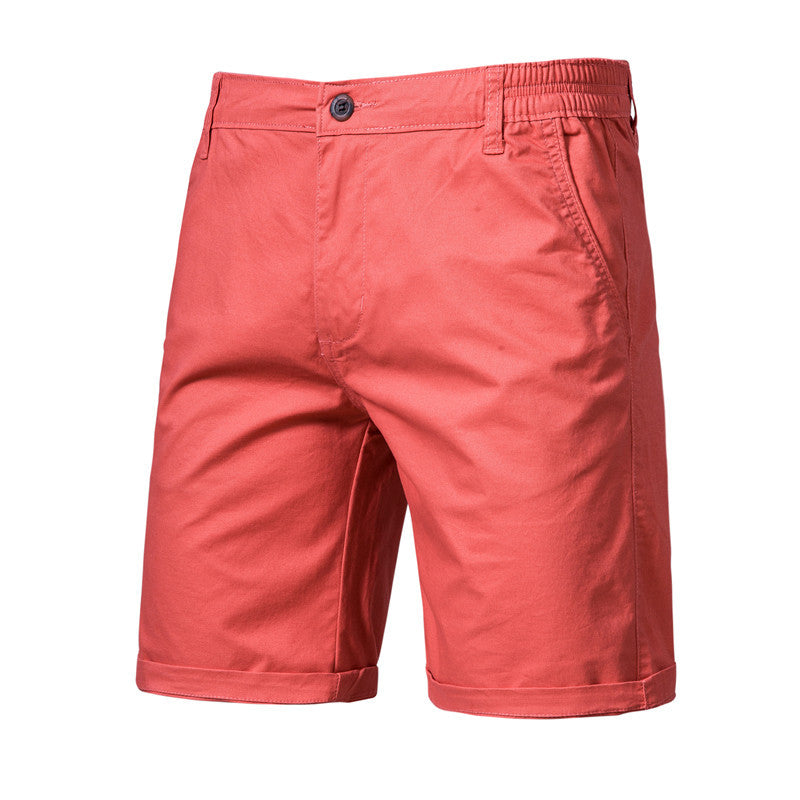 Men's Slim Fit Casual Straight Shorts