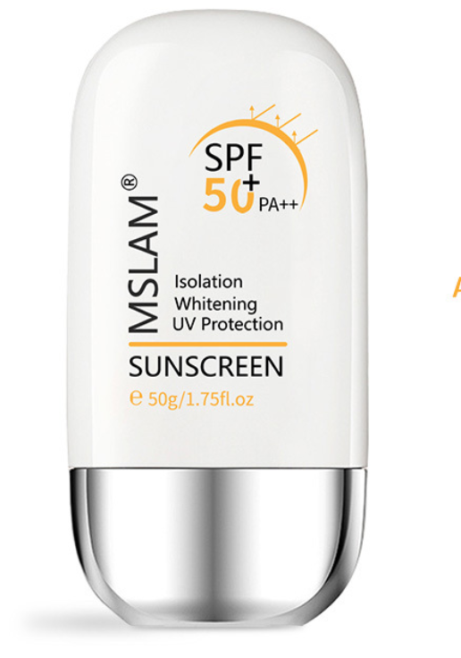 Oil-Free SPF 50 Moisturizing Sunscreen Lotion for Travel