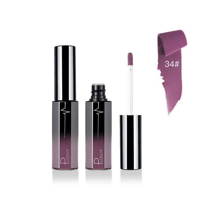 Pudaier 36 Color Matte Lip Gloss Liquid Lipstick (1pc)