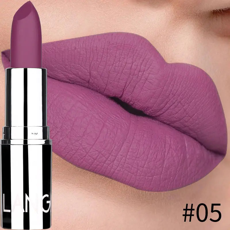 Matte Waterproof Velvet Lipstick - 8 Colors Available