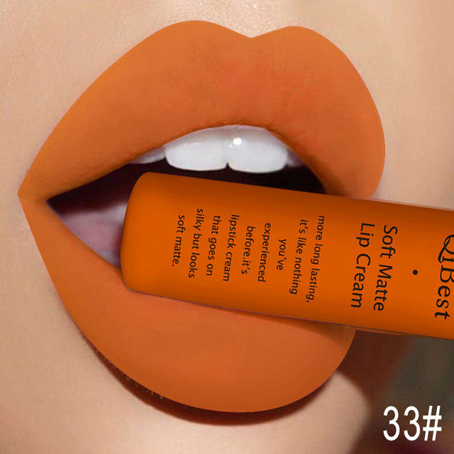 Matte Non-Stick Liquid Lip Gloss - Long-Lasting Finish