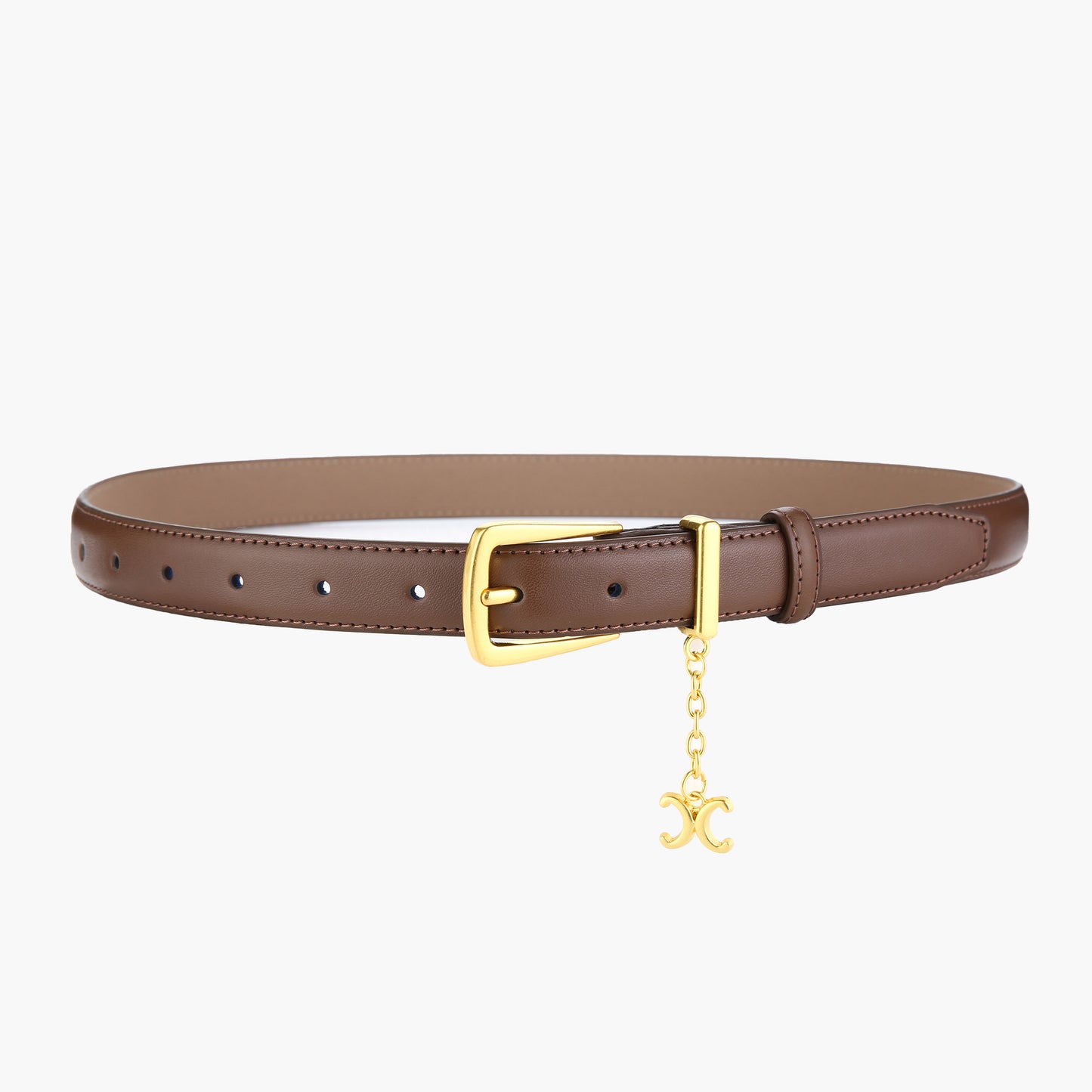 Genuine Leather Women's Belt - Versatile and Simple