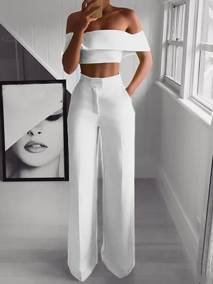 Women's Sexy Top and Pants Two-Piece Set
