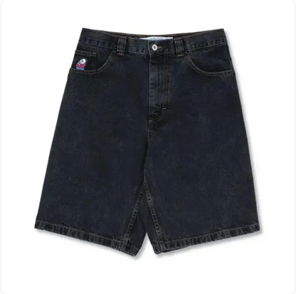 Cartoon Embroidered Denim Shorts - Modernrush.us
