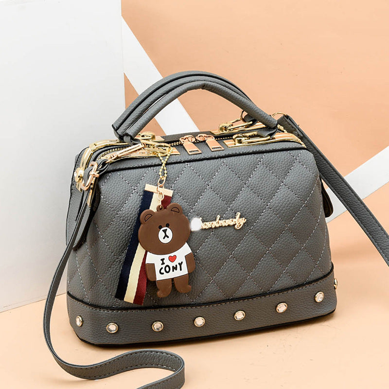 Women's Trendy Small Square Messenger Bag