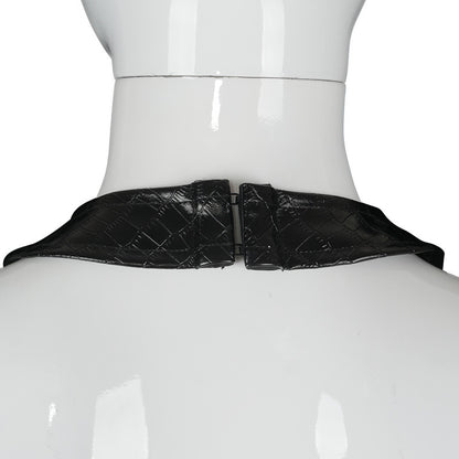 Backless PU Leather Halter Vest Women's - Modernrush.us