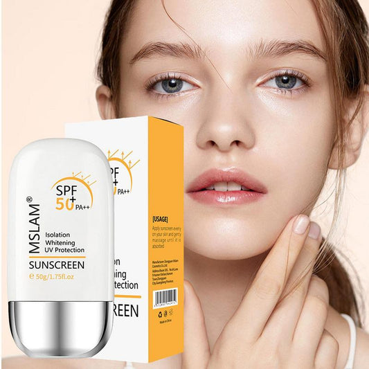 Oil-Free SPF 50 Moisturizing Sunscreen Lotion for Travel
