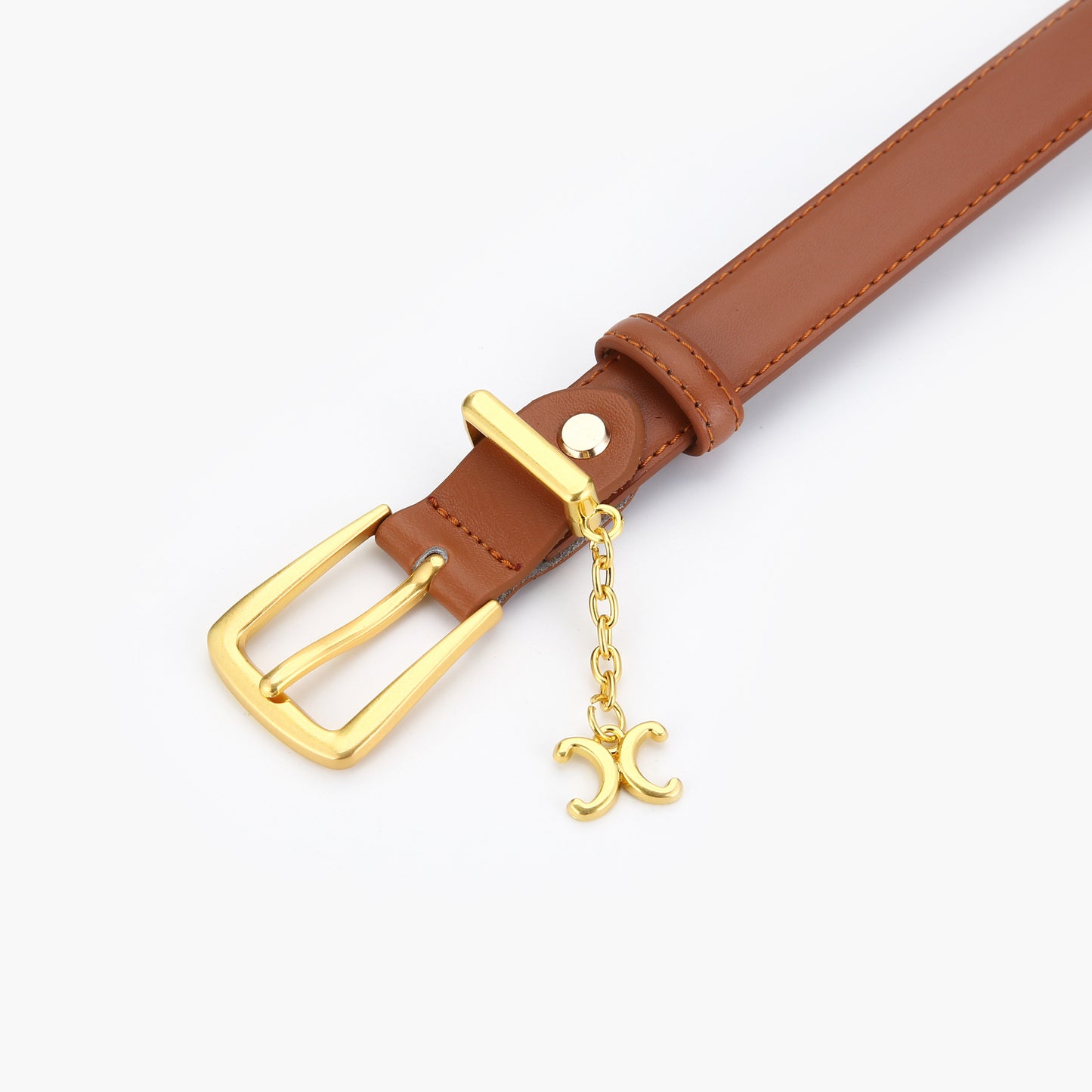 Genuine Leather Women's Belt - Versatile and Simple
