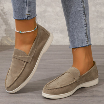 2023 Women's Slip-On Loafers Retro Casual Shoes - Modernrush.us