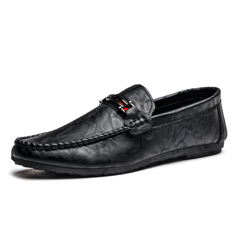 Men's Slip-On Casual Shoes - Korean Style Trendy Footwear