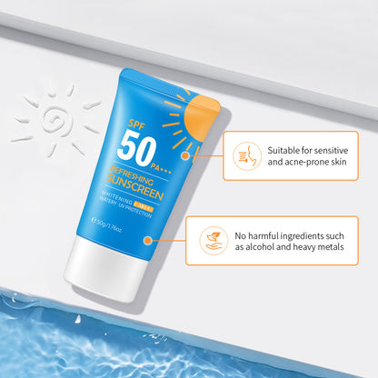 Moisturizing Whitening Sunscreen for Facial Skin Care - Modernrush.us