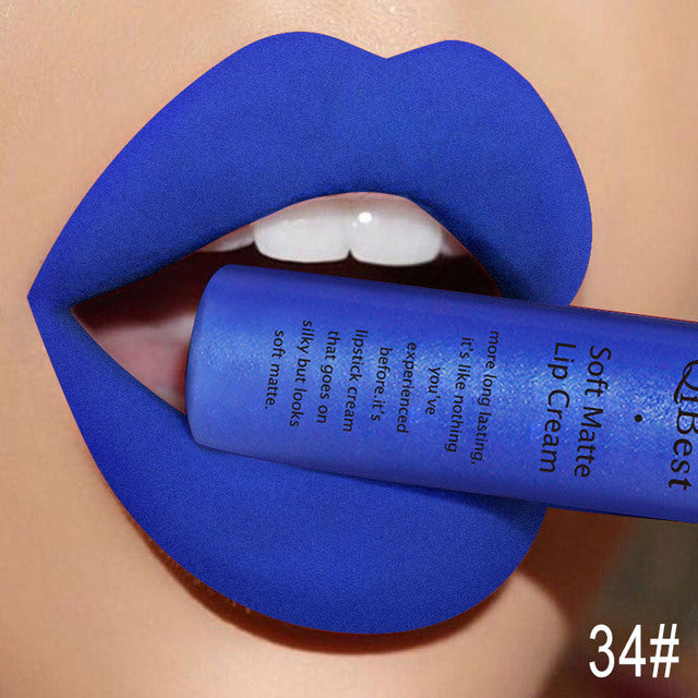 Matte Non-Stick Liquid Lip Gloss - Long-Lasting Finish