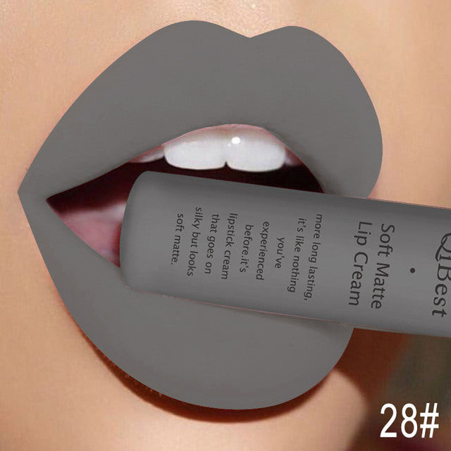 Matte Non-Stick Liquid Lip Gloss - Long-Lasting Finish