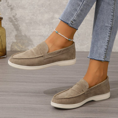 2023 Women's Slip-On Loafers Retro Casual Shoes - Modernrush.us