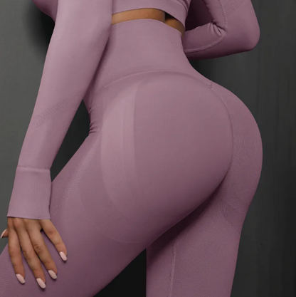 High Waist Seamless Yoga Pants - Modernrush.us