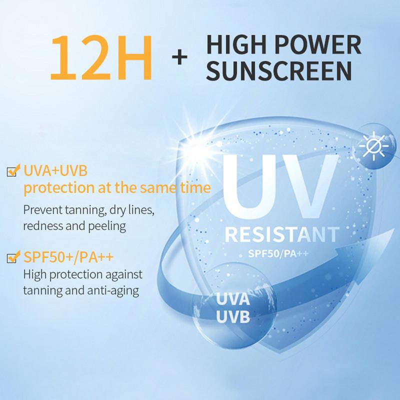 Oil-Free SPF 50 Moisturizing Sunscreen Lotion for Travel