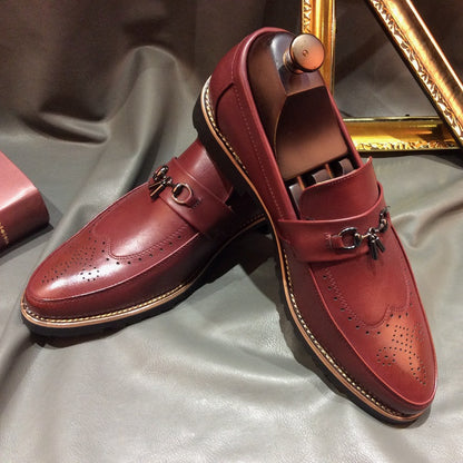 2018 Men's Brogue Dress Shoes - Stylish & Breathable - Modernrush.us