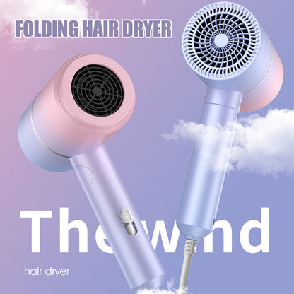 Professional, Electric, Foldable Hair Dryer For Household Use With Negative Ion Function - Modernrush.us