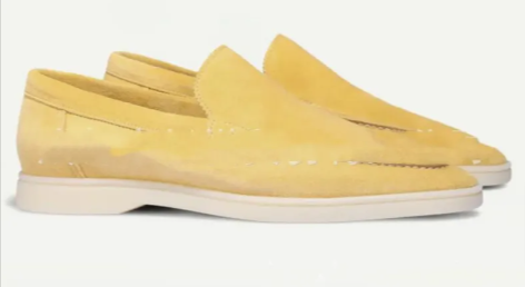 Men's Matte Suede Slip-On Loafers – Stylish and Comfortable