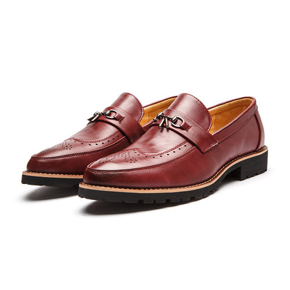 2018 Men's Brogue Dress Shoes - Stylish & Breathable - Modernrush.us