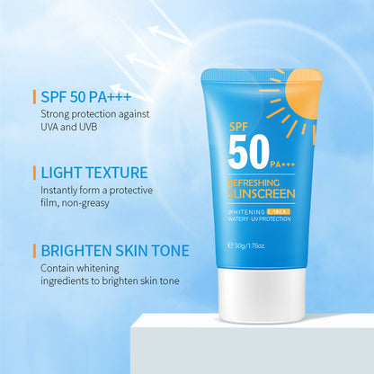 Moisturizing Whitening Sunscreen for Facial Skin Care - Modernrush.us