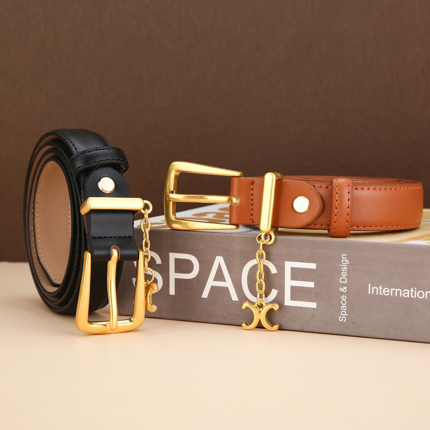 Genuine Leather Women's Belt - Versatile and Simple