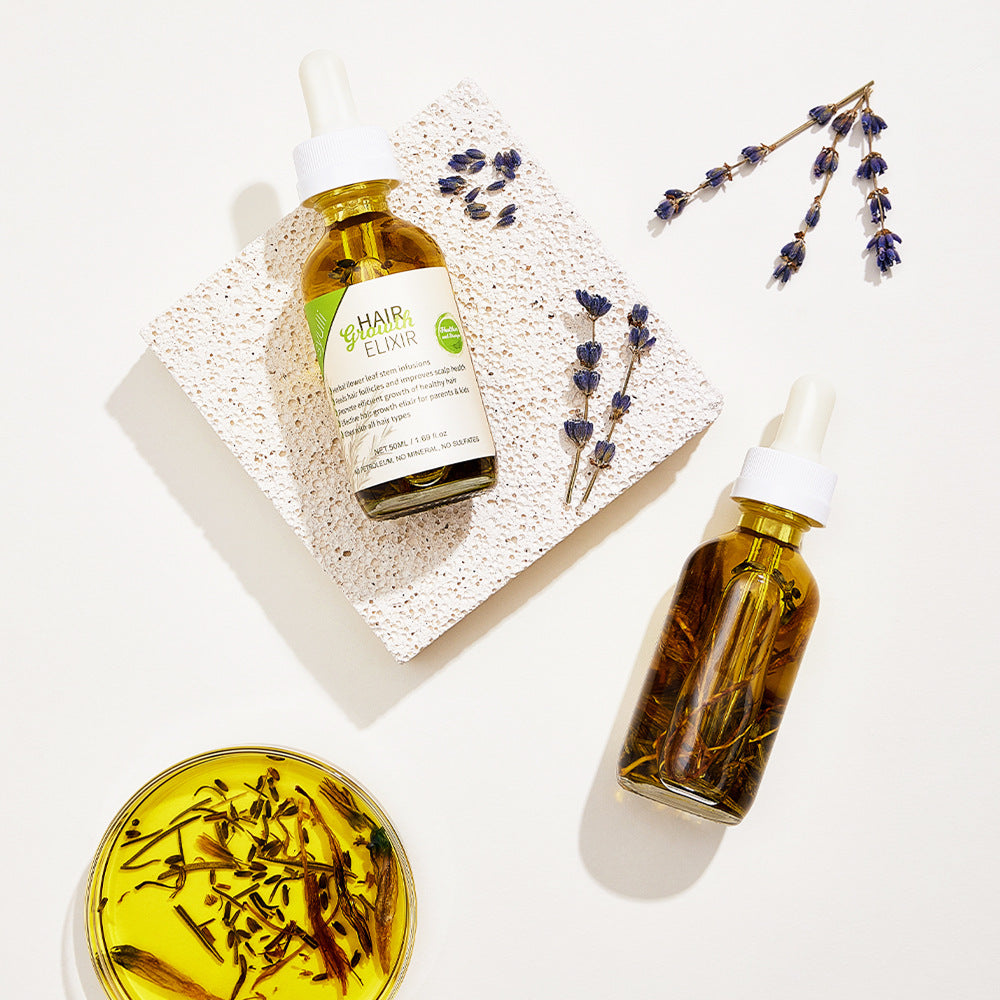 Herbal Hair Growth Oil with Rosemary Repair Essence